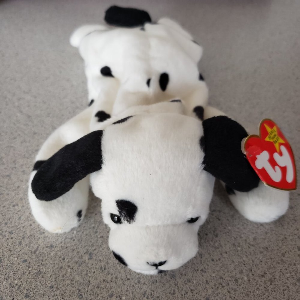 Ty Beanie Babies. Dotty the dalmatian. Style 4100 - Picture 3 of 9